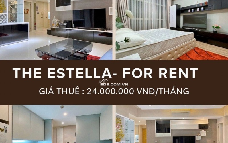 Cho thuê căn hộ 2 phòng ngủ The Estella GIÁ TỐT  An Phú Q2